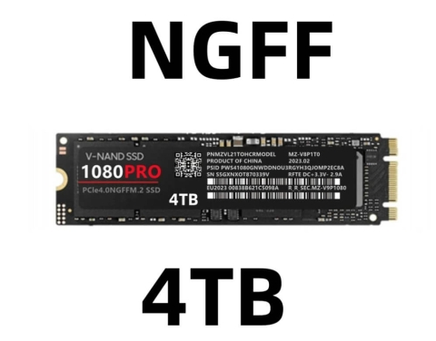 1080PRO 4 TB SSD M.2 2280 PCIe 4.0 NGFF Lese-Solid-State-Festplatte